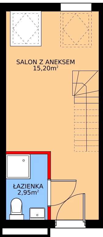 2 pokoje, apartament 29,58 m², piętro 2, oferta nr P203, Rajska 77, Wrocław, Leśnica, Fabryczna, ul. Rajska 77