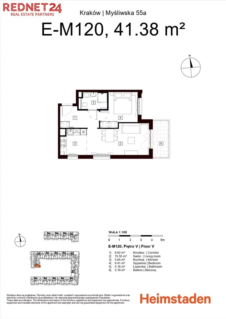Apartamenty MS-20270 Kraków Podgórze