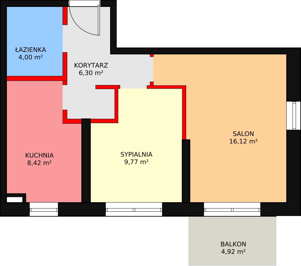 Mieszkanie 44,61 m², piętro 3, oferta nr 32, Szczęśliwicka 41, Warszawa, Ochota, Szczęśliwice, ul. Szczęśliwicka 41