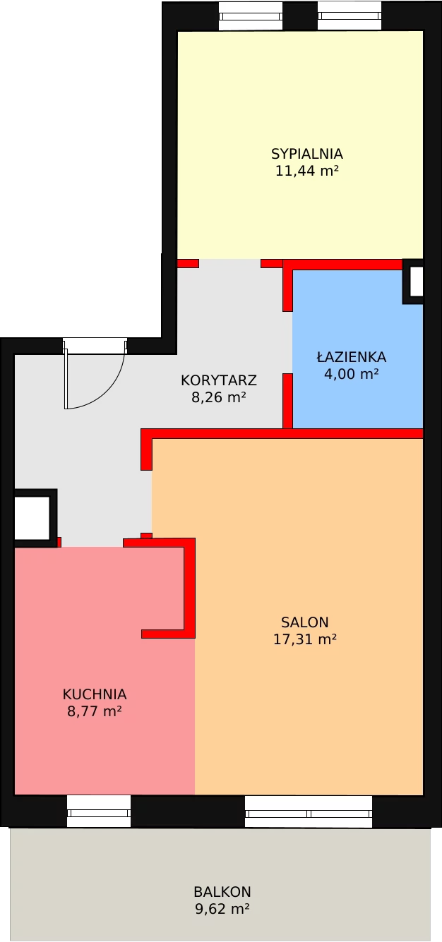 Mieszkanie 49,78 m², piętro 1, oferta nr 4, Szczęśliwicka 41, Warszawa, Ochota, Szczęśliwice, ul. Szczęśliwicka 41