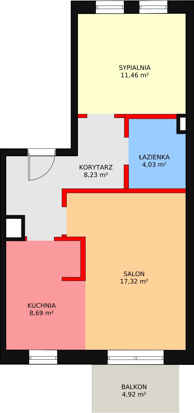 Mieszkanie 49,73 m², piętro 2, oferta nr 7, Szczęśliwicka 41, Warszawa, Ochota, Szczęśliwice, ul. Szczęśliwicka 41