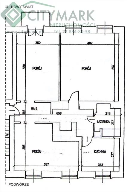 Lokal użytkowy 100,00 m², Warszawa, Śródmieście, Nowy Świat, Wynajem