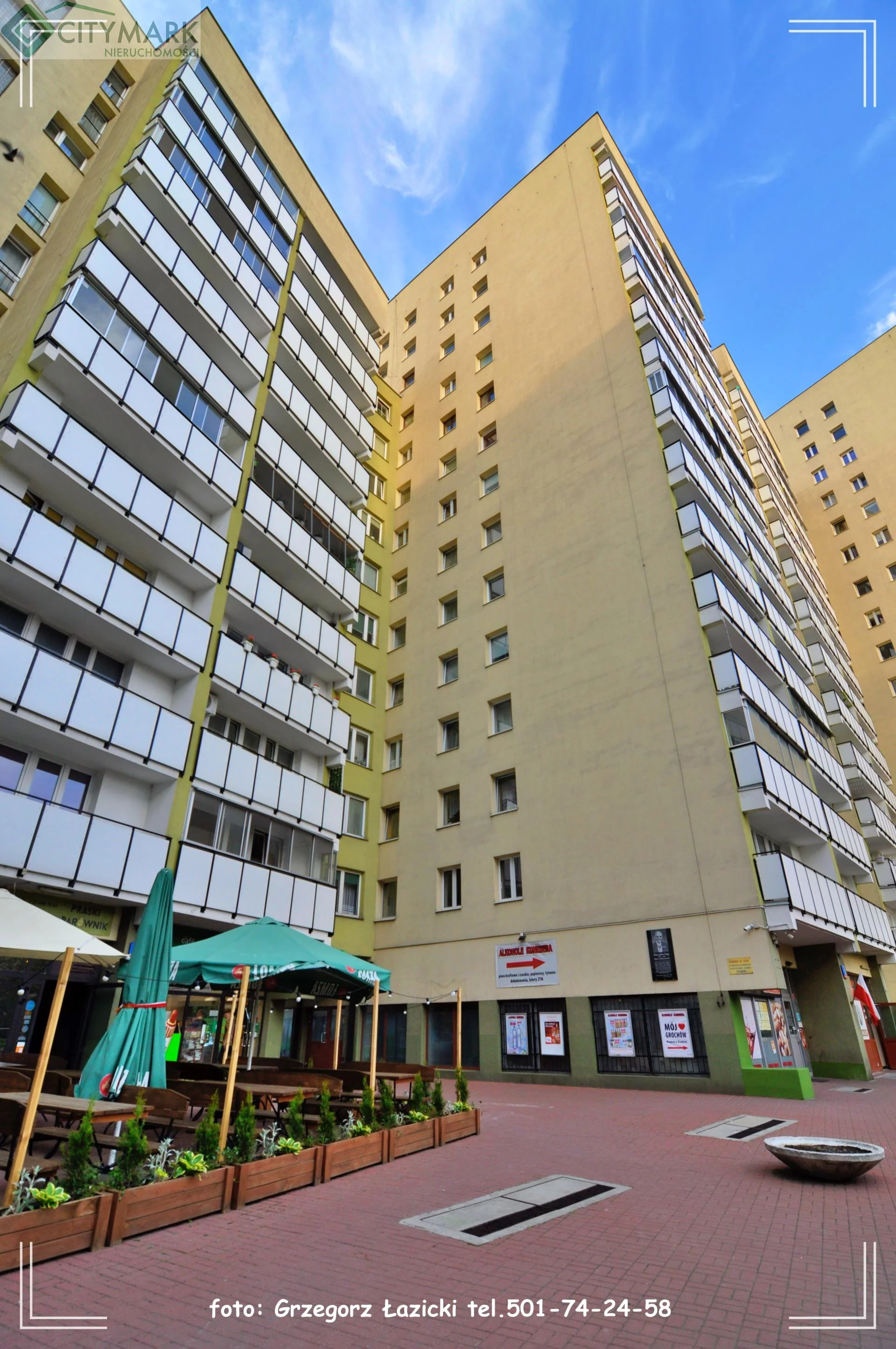 3 pokoje, mieszkanie 62,50 m², piętro 4, oferta nr , 82074, Warszawa, Praga Południe, Praga Południe, Majdańska