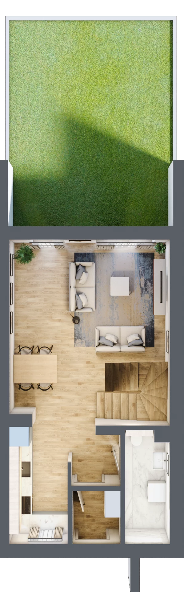 Dom 85,89 m², oferta nr 4, Falenty Home, Falenty Duże, ul. Falencka