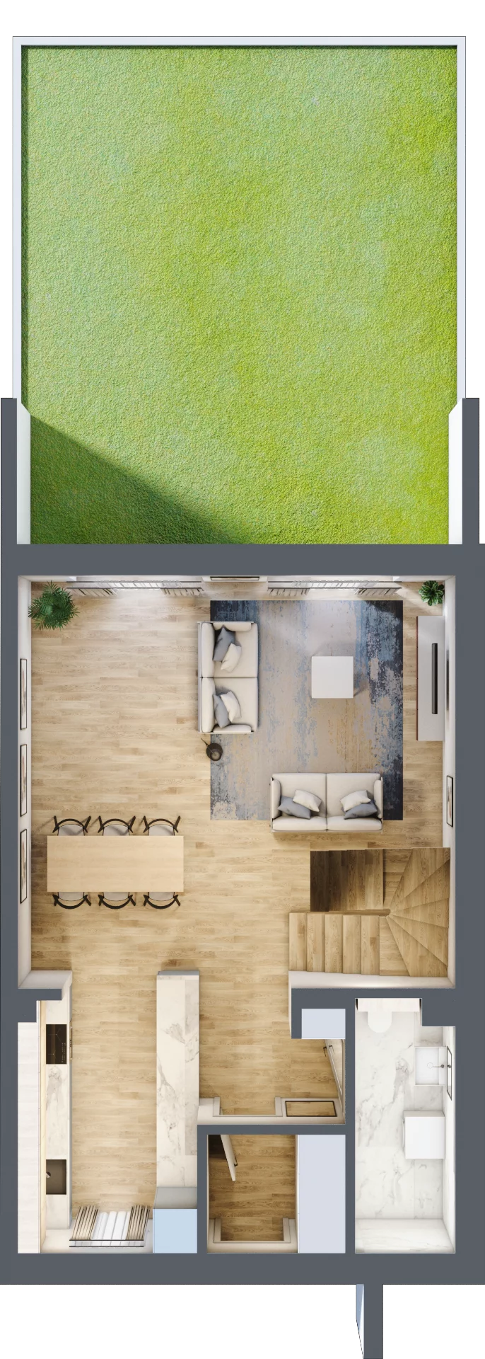 Dom 105,93 m², oferta nr 1A, Falenty Home, Falenty Duże, ul. Falencka