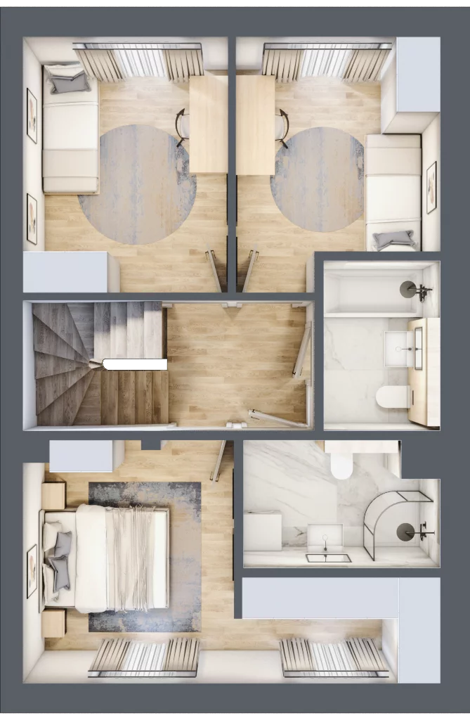 Dom 107,12 m², oferta nr 3A, Falenty Home, Falenty Duże, ul. Falencka