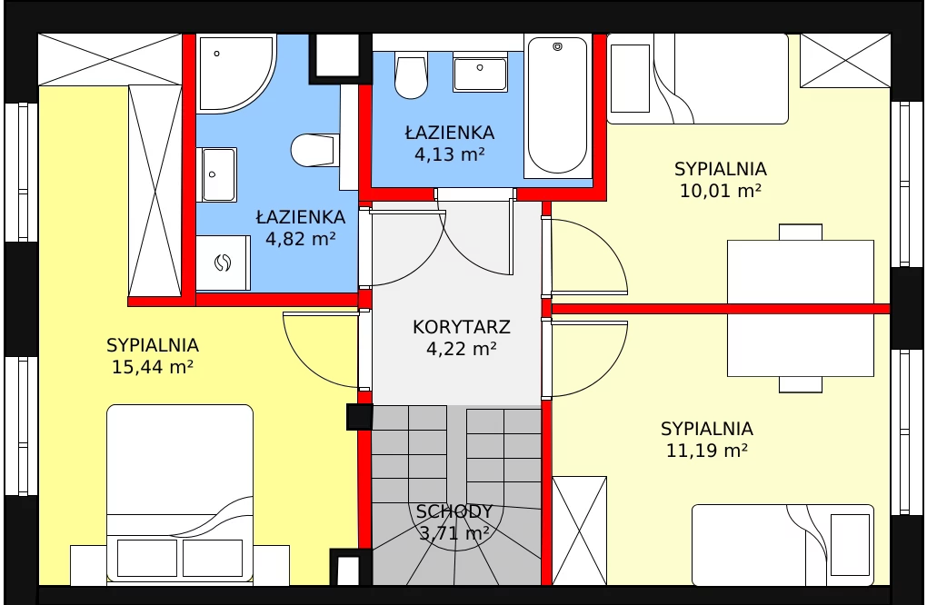 Dom 107,12 m², oferta nr 13, Falenty Home II etap, Falenty Duże, ul. Falencka