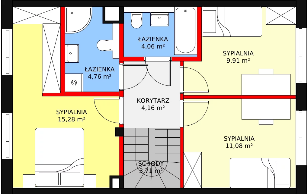 Dom 105,93 m², oferta nr 13A, Falenty Home II etap, Falenty Duże, ul. Falencka