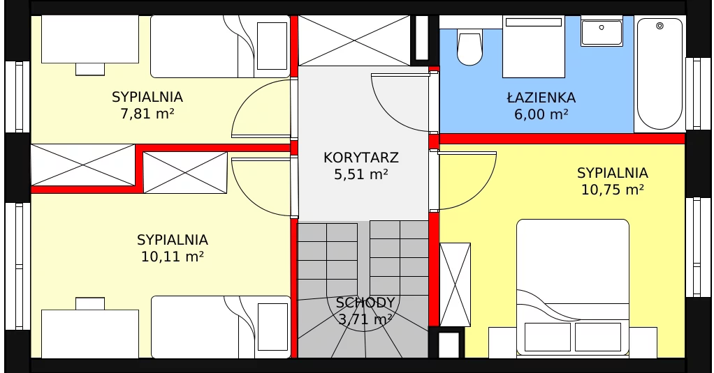 Dom 85,89 m², oferta nr 14A, Falenty Home II etap, Falenty Duże, ul. Falencka