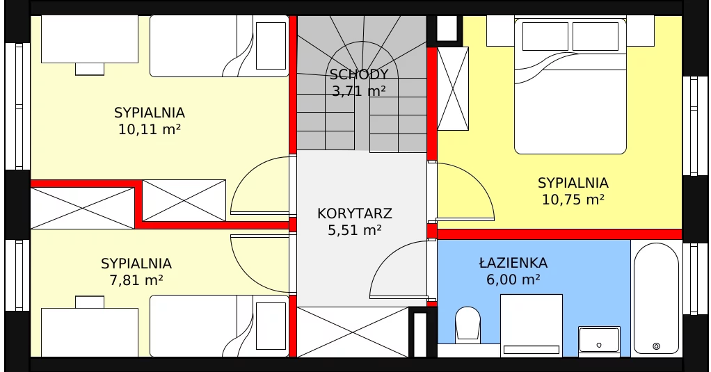 Dom 85,89 m², oferta nr 16, Falenty Home II etap, Falenty Duże, ul. Falencka