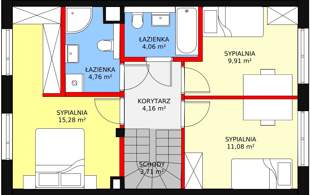 Dom 105,93 m², oferta nr 17A, Falenty Home II etap, Falenty Duże, ul. Falencka