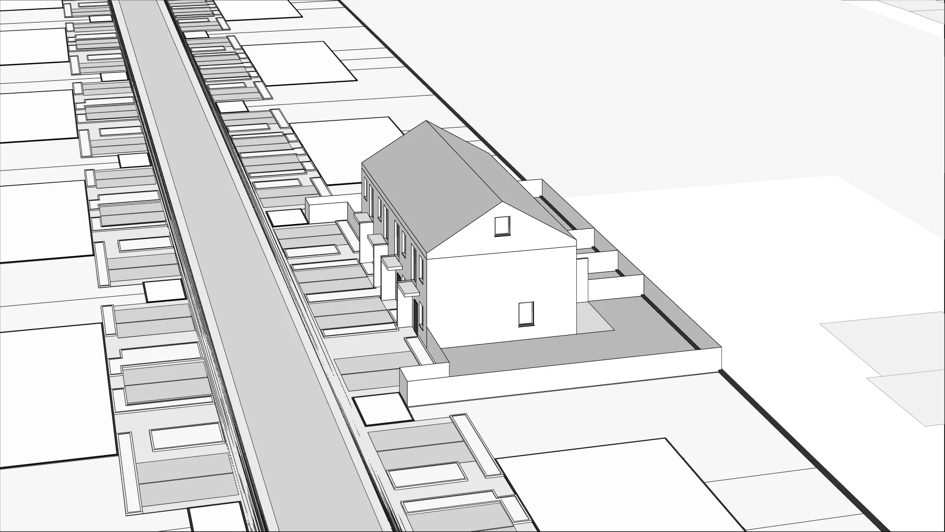 Wirtualna makieta 3D domu 85.89 m², 18A