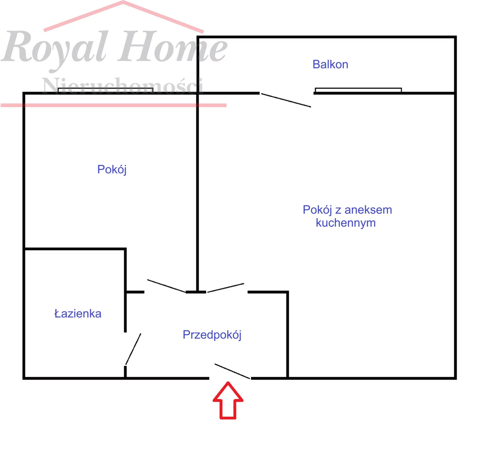 2 pokoje, apartament 35,00 m², piętro 2, oferta nr , 2267, Wrocław, Fabryczna, Gajowicka