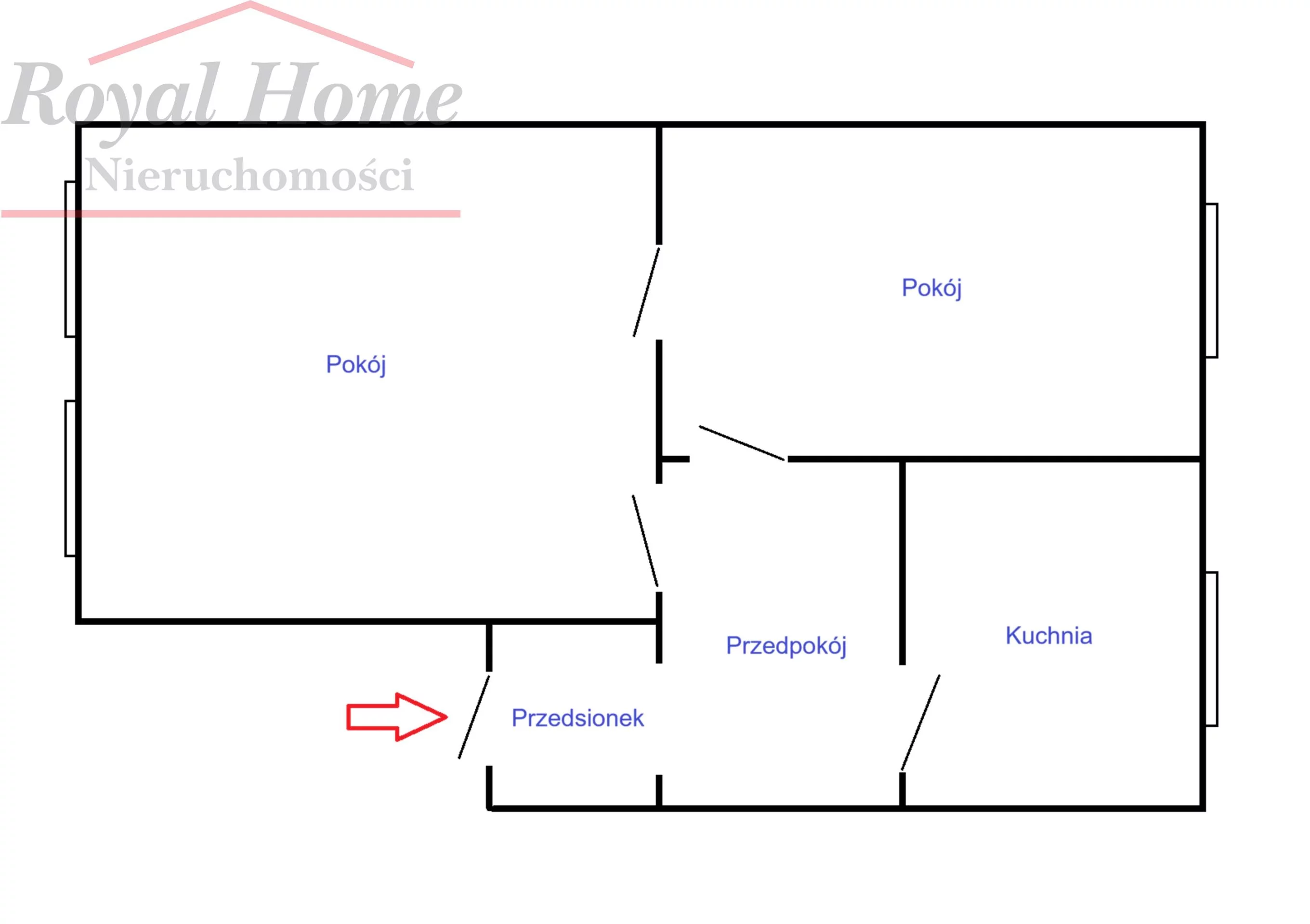 2 pokoje, mieszkanie 42,50 m², piętro 1, oferta nr , 2357, Wrocław, Krzyki-Partynice, Krzyki, Mościckiego