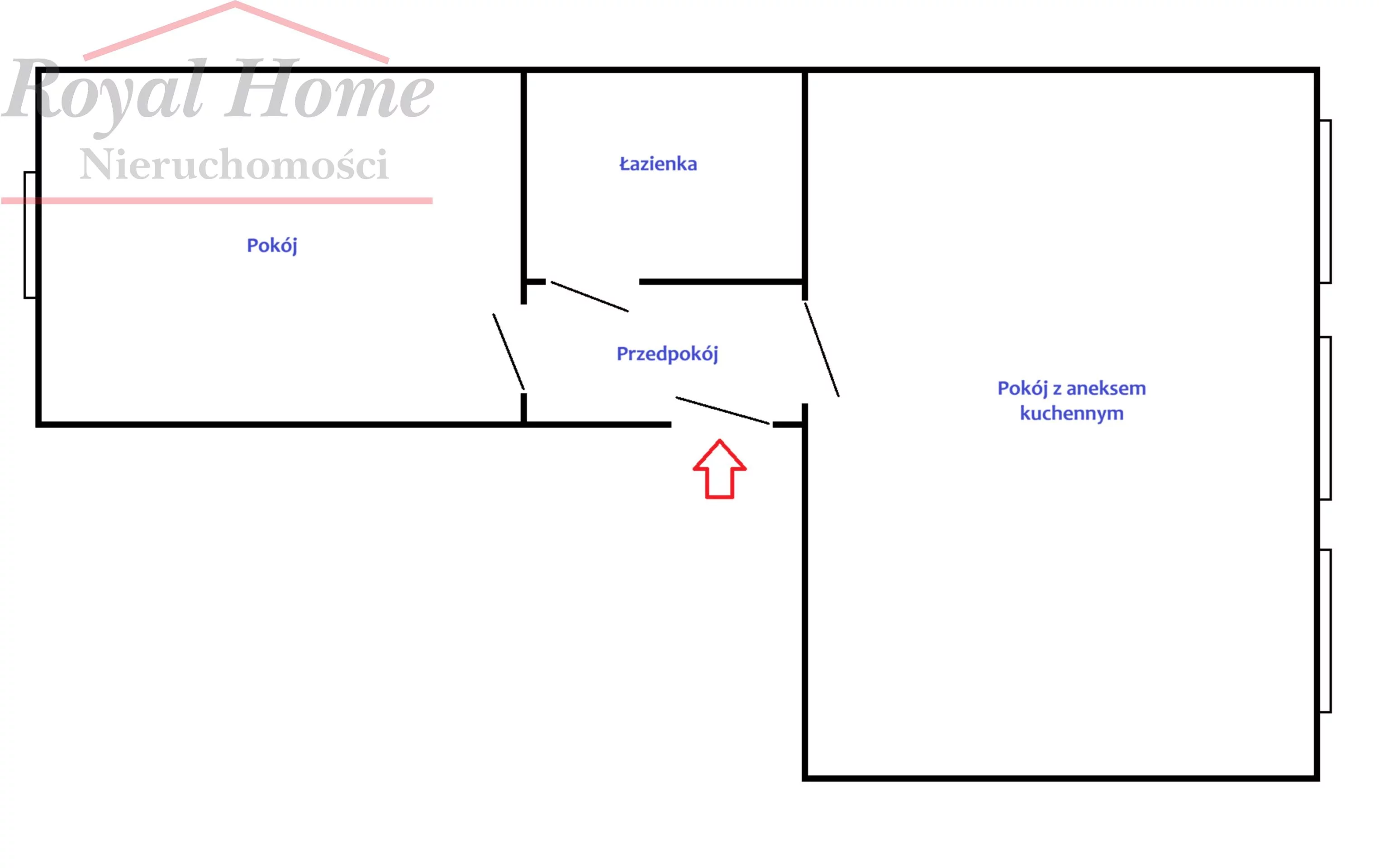 2 pokoje, mieszkanie 40,00 m², piętro 3, oferta nr , 2368, Wrocław, Stare Miasto, Nowy Świat