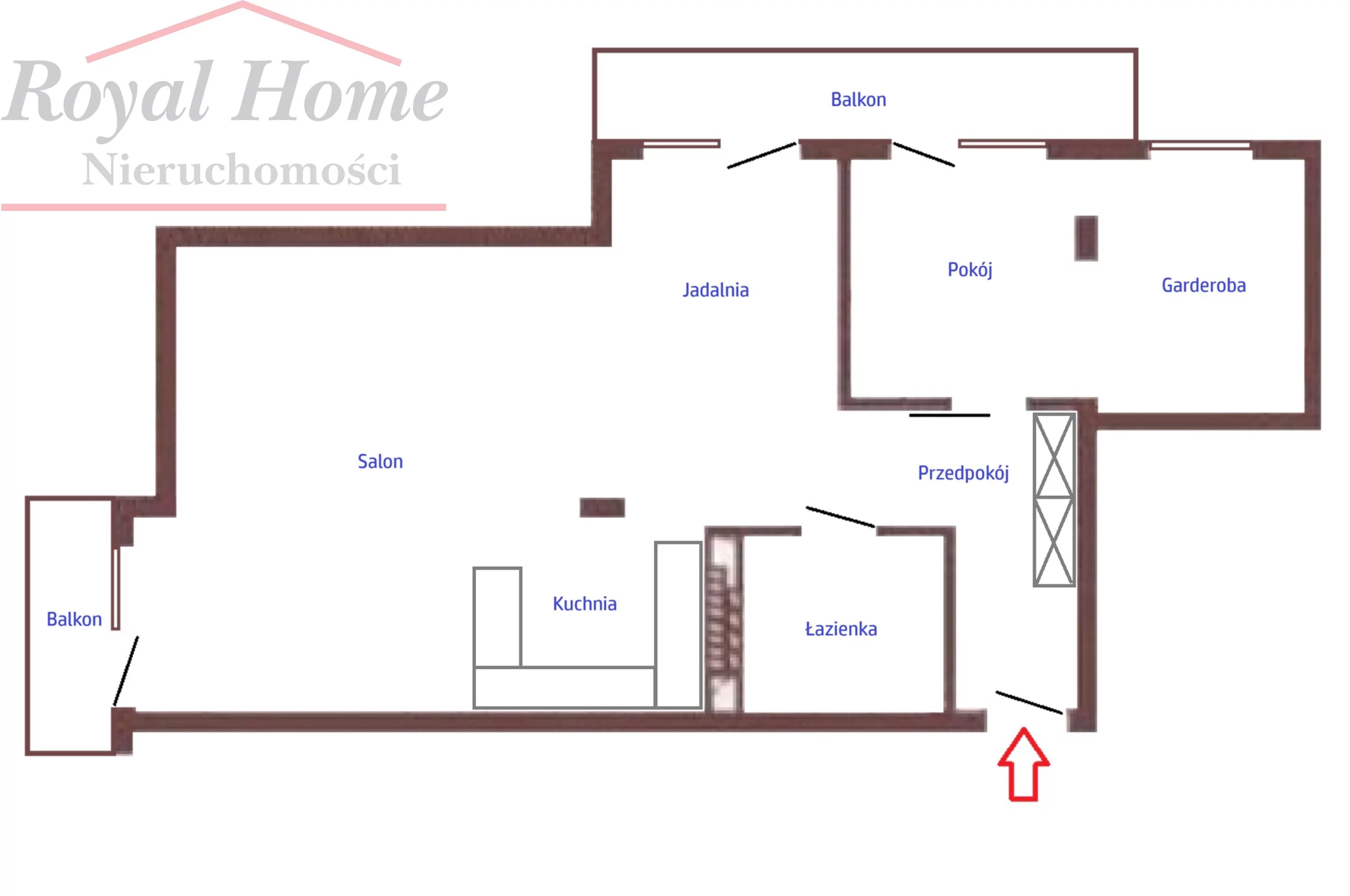 2 pokoje, apartament 55,00 m², piętro 4, oferta nr , 2339, Wrocław, Psie Pole-Zawidawie, Psie Pole, Obornicka