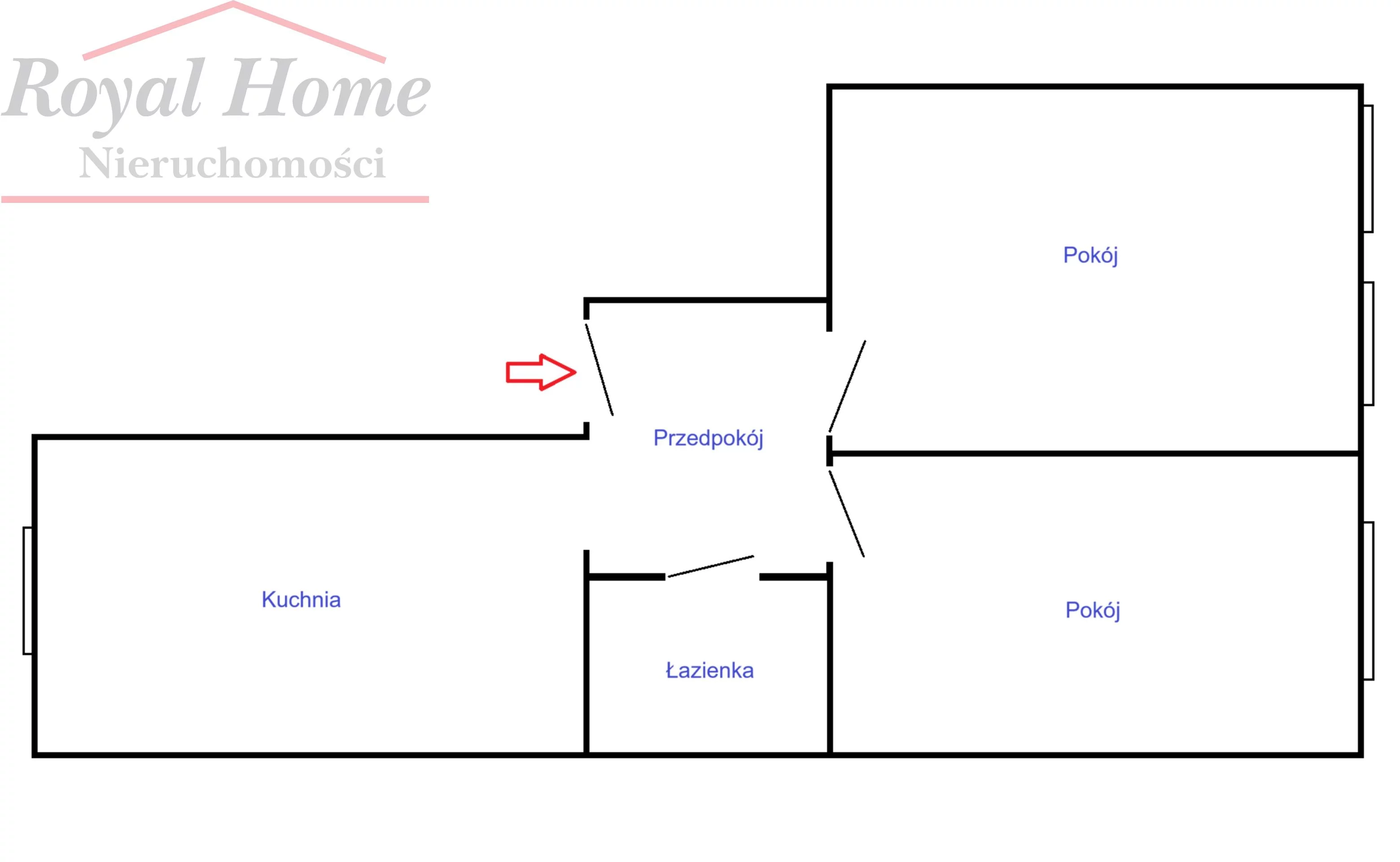 2 pokoje, mieszkanie 62,50 m², piętro 4, oferta nr , 2345, Wrocław, Biskupin-Sępolno-Dąbie-Bartoszowice, Śródmieście, pl. św. Macieja