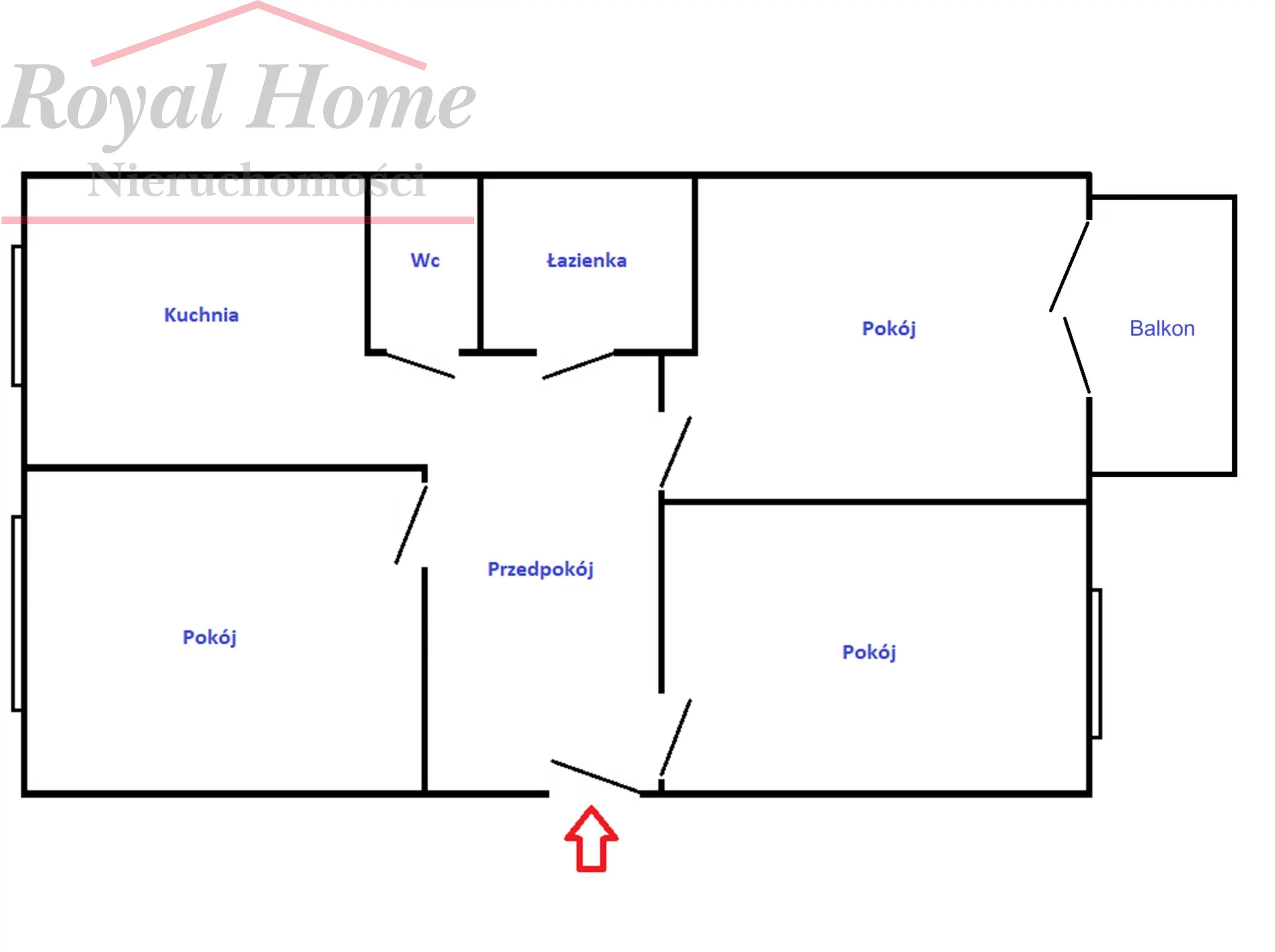 3 pokoje, apartament 54,00 m², piętro 4, oferta nr , 2353, Wrocław, Psie Pole-Zawidawie, Psie Pole, Jugosłowiańska