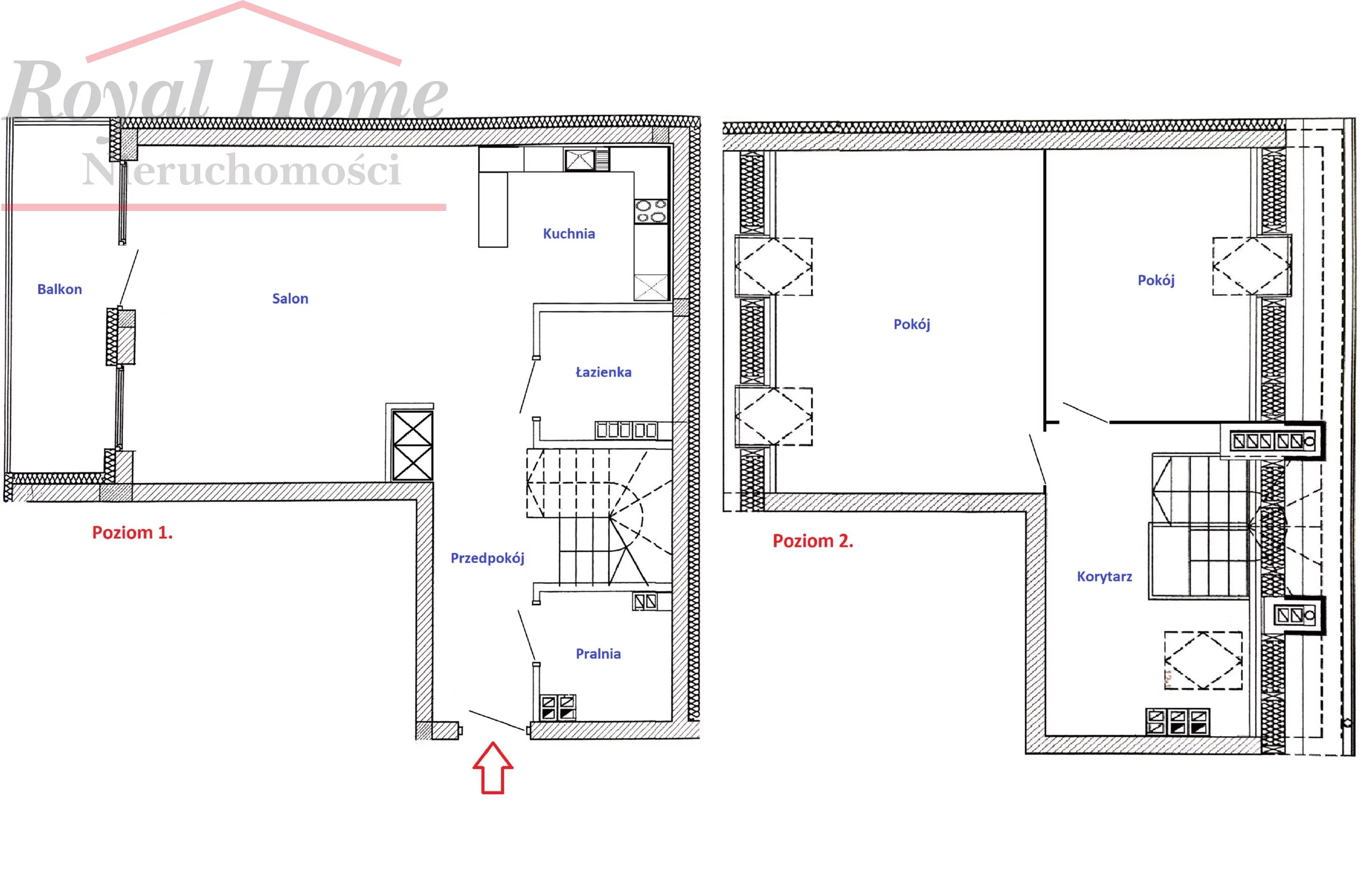 3 pokoje, apartament 68,19 m², piętro 2, oferta nr , 2280, Wrocław, Krzyki-Partynice, Krzyki, Kryształowa