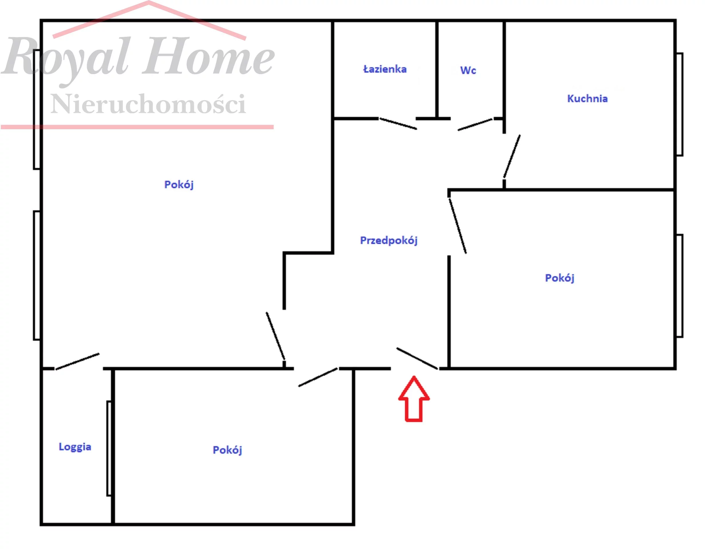 3 pokoje, mieszkanie 56,00 m², piętro 4, oferta nr , 2223, Wrocław, Krzyki-Partynice, Krzyki, Łączności