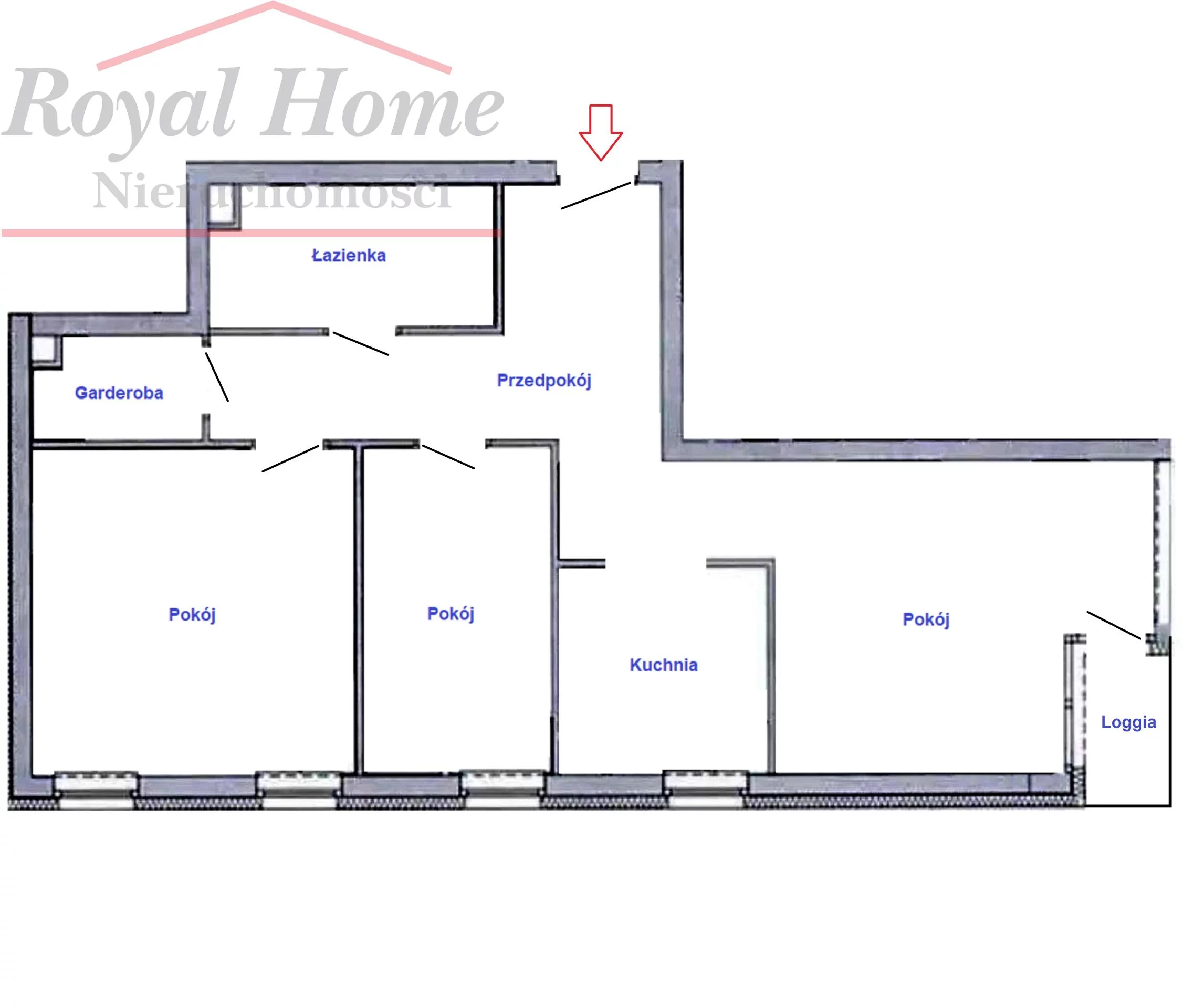 3 pokoje, mieszkanie 63,00 m², piętro 2, oferta nr , 2105, Wrocław, Psie Pole-Zawidawie, Psie Pole, Zielna