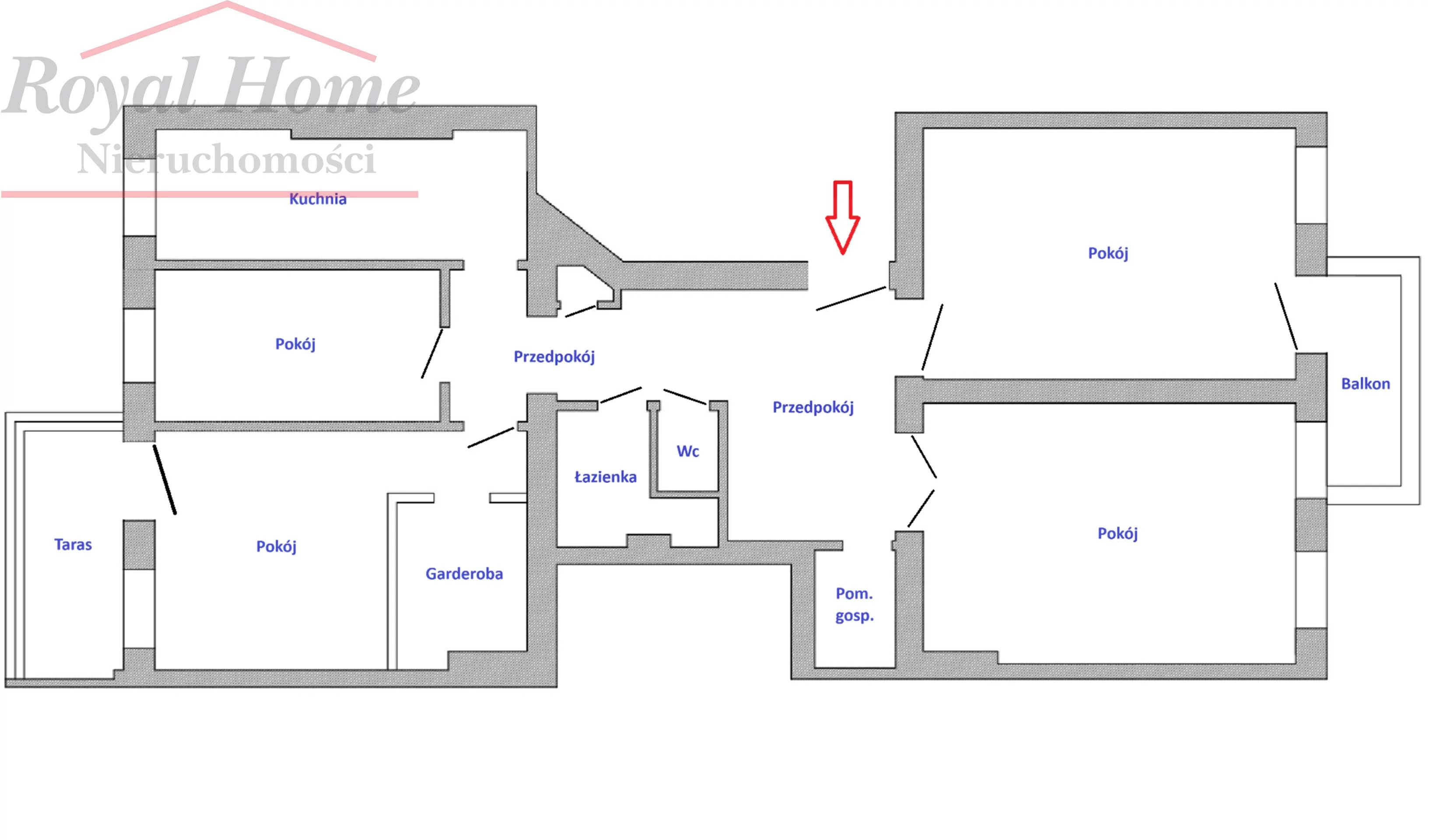 4 pokoje, apartament 125,00 m², piętro 2, oferta nr , 2324, Wrocław, Biskupin-Sępolno-Dąbie-Bartoszowice, Śródmieście, Sienkiewicza