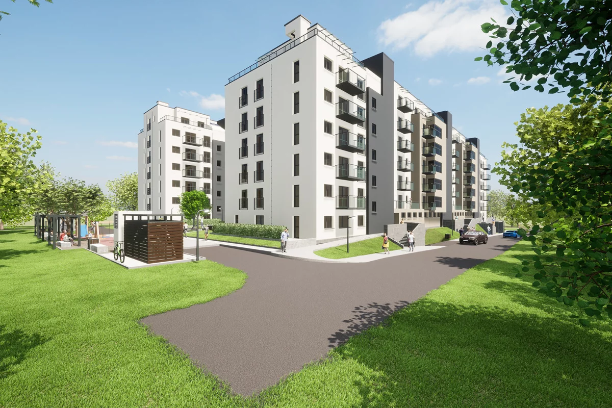 Nowe Mieszkanie, 43,56 m², 2 pokoje, parter, oferta nr 1/M32