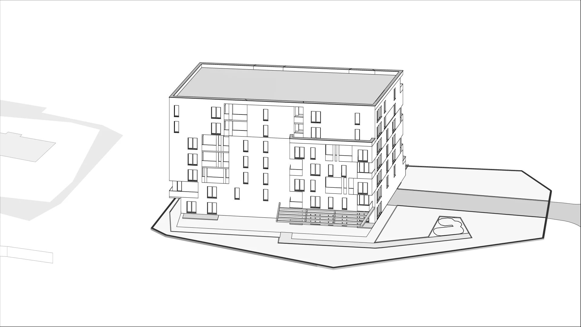 Wirtualna makieta 3D mieszkania 40.79 m², M11