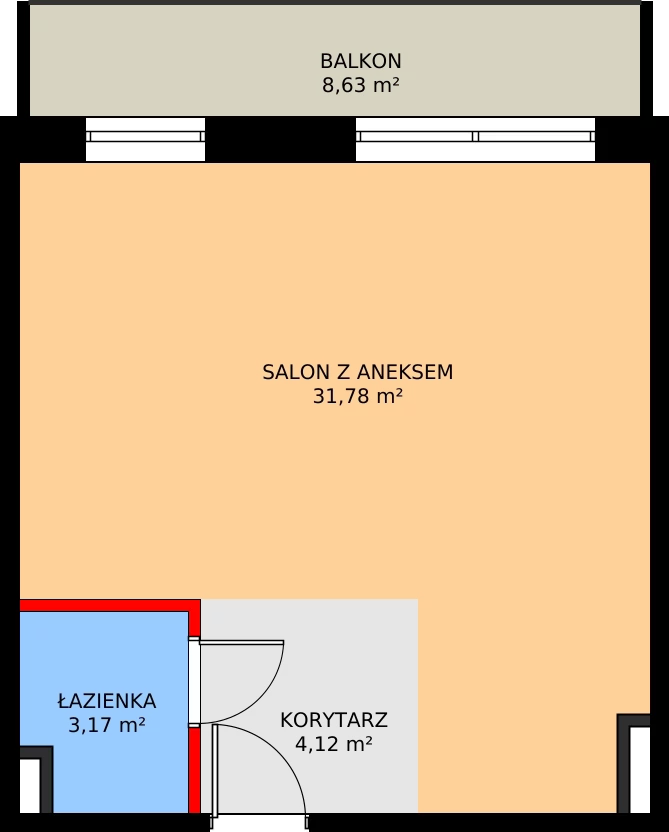 4 pokoje, mieszkanie 92,10 m², piętro 2, oferta nr H/2/20, Natura Park, Łódź, Widzew, Dolina Łódki, ul. Listopadowa