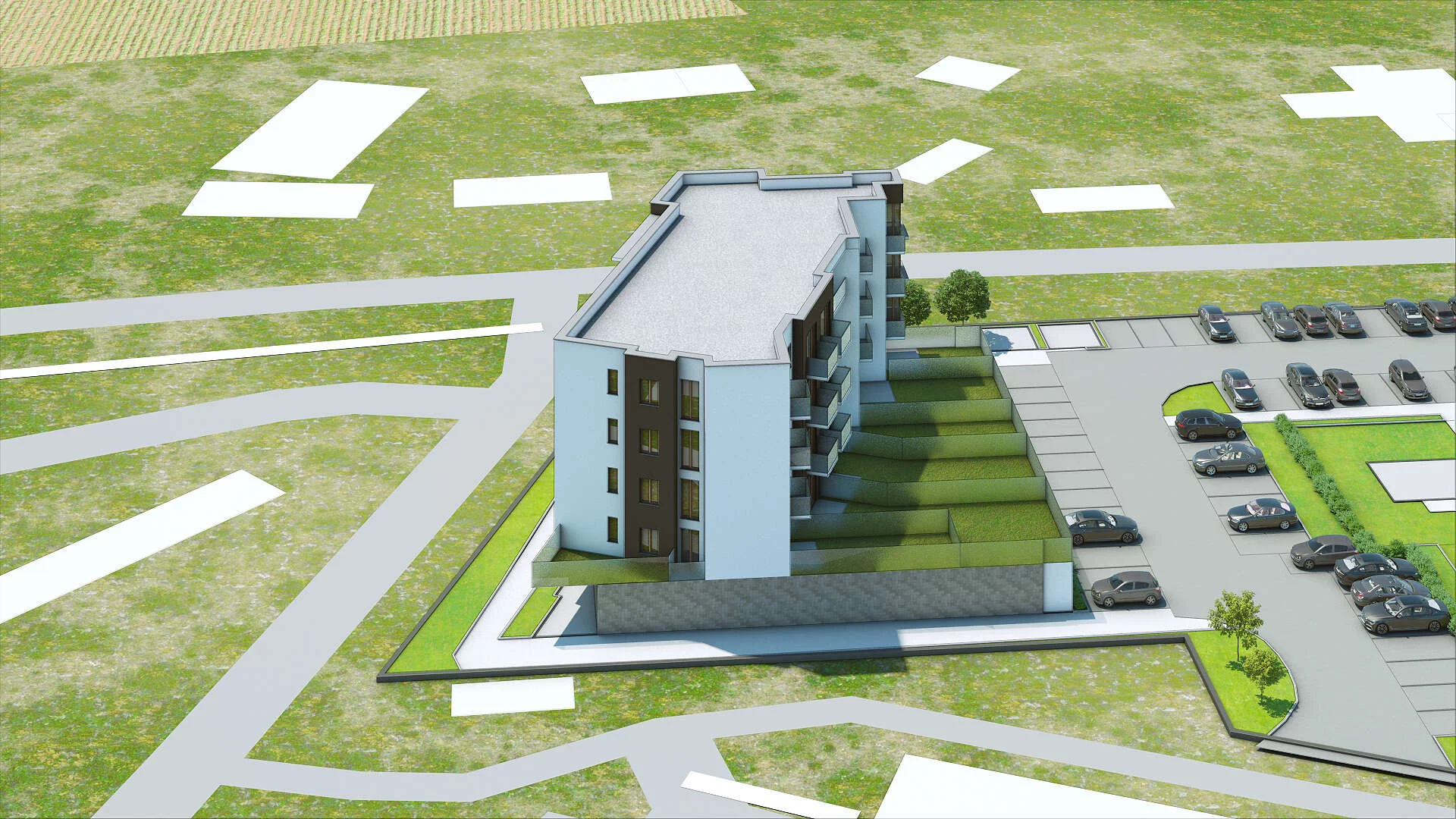 Wirtualna makieta 3D mieszkania 73.59 m², A-2-12