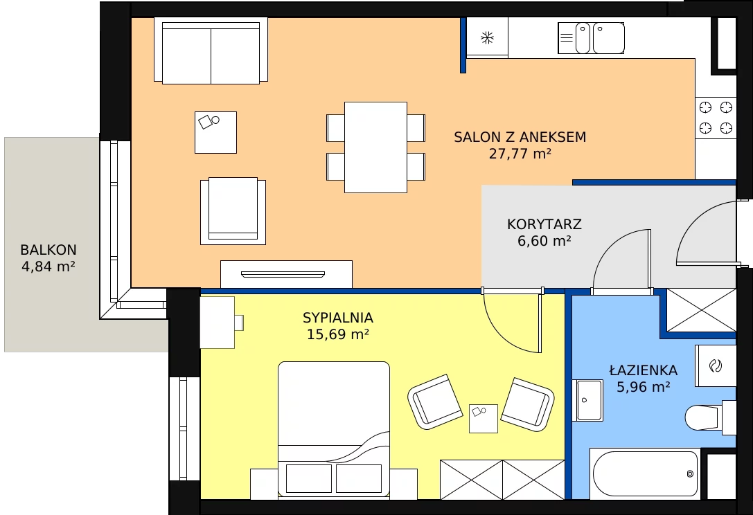 Zalety mieszkania 56.02 m², 4_48