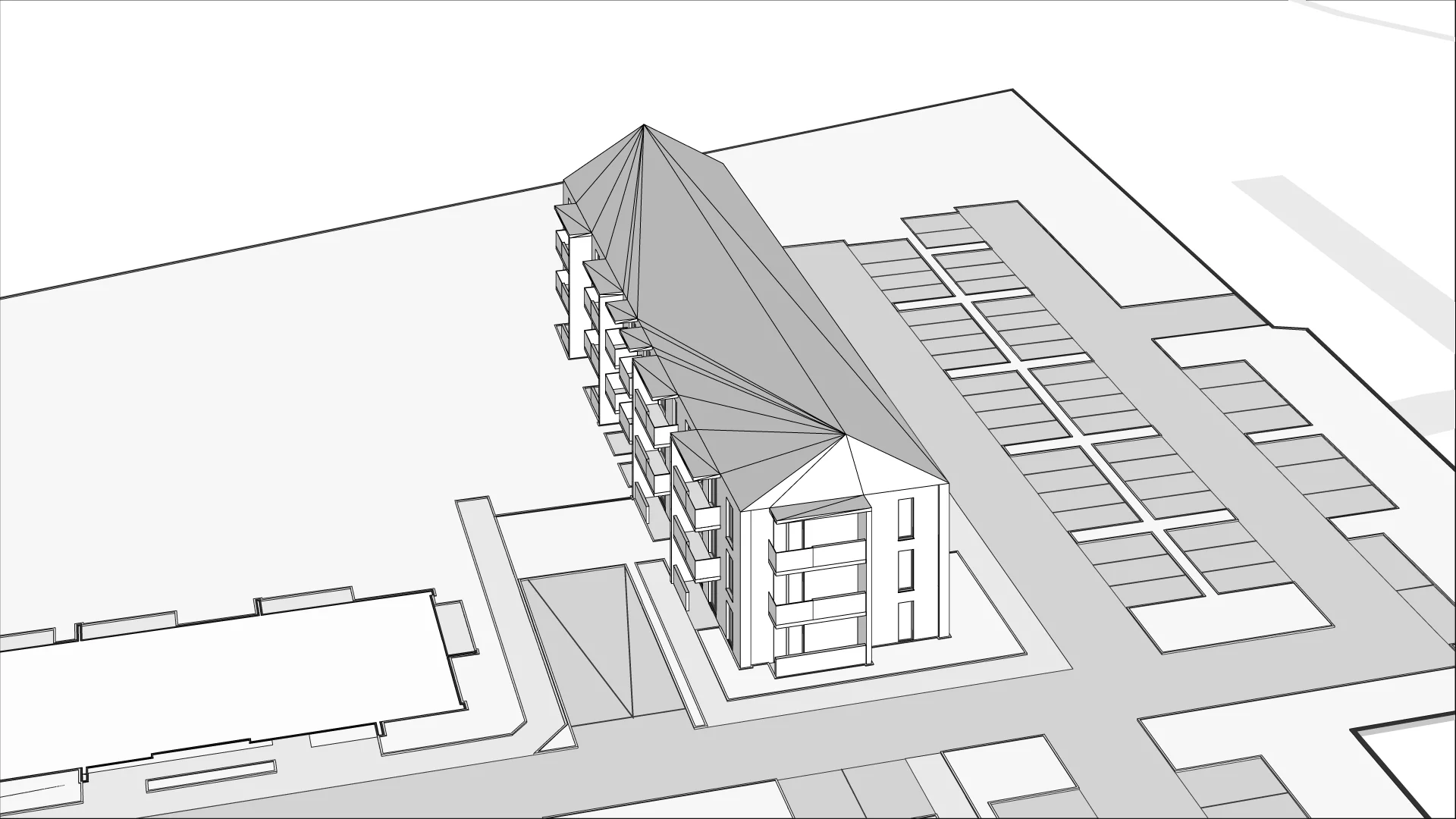 Wirtualna makieta 3D mieszkania 60.35 m², 1-12