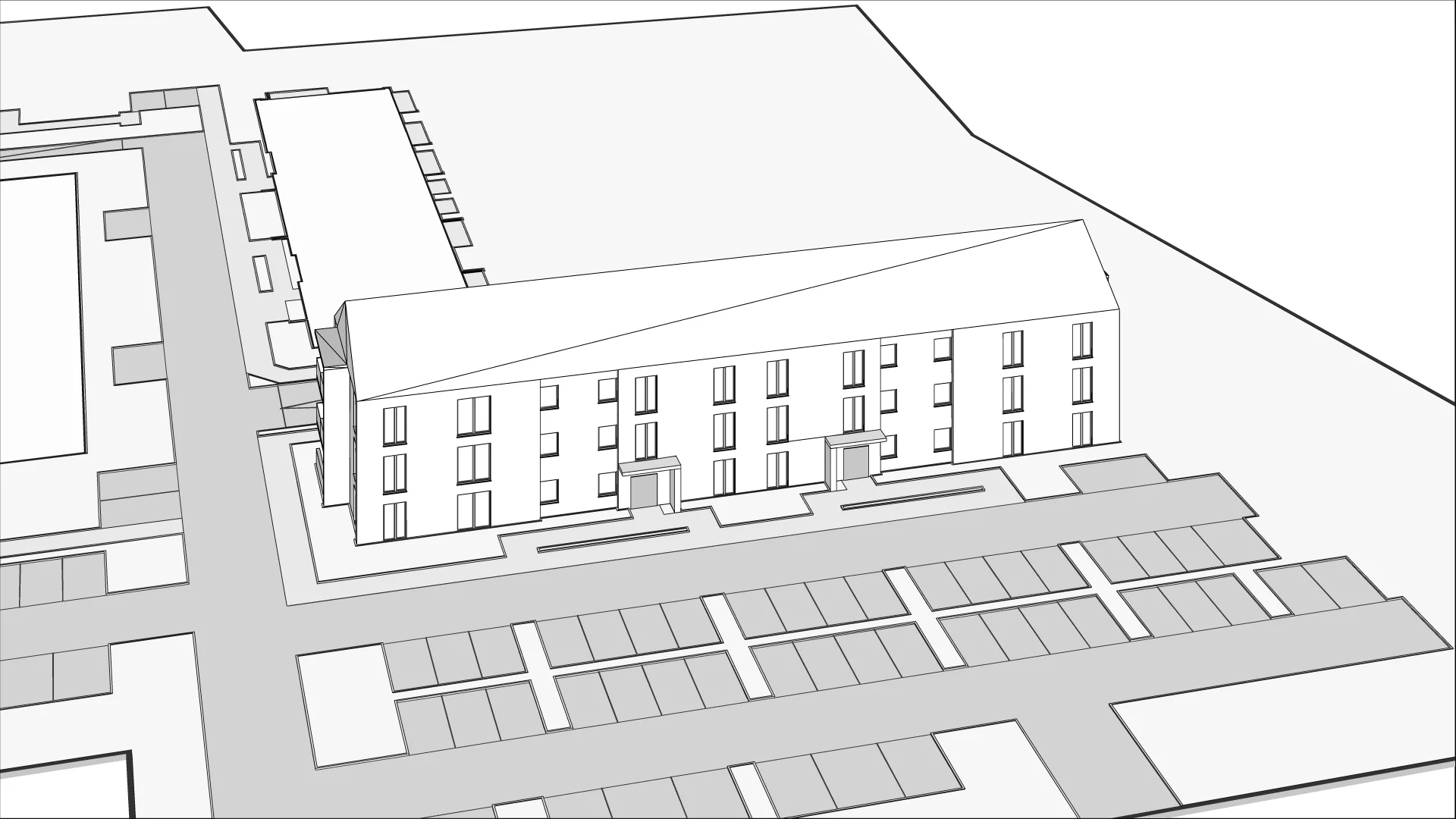 Wirtualna makieta 3D mieszkania 65.4 m², 1-24