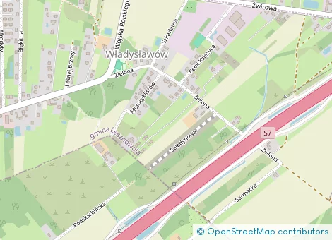 Lokalizacja inwestycji Przy Lesie