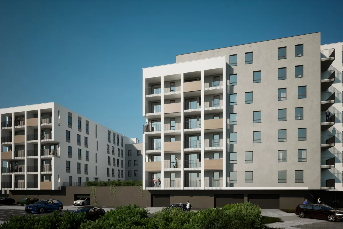 Nowe Mieszkanie, 39,77 m², 2 pokoje, 1 piętro, oferta nr 1