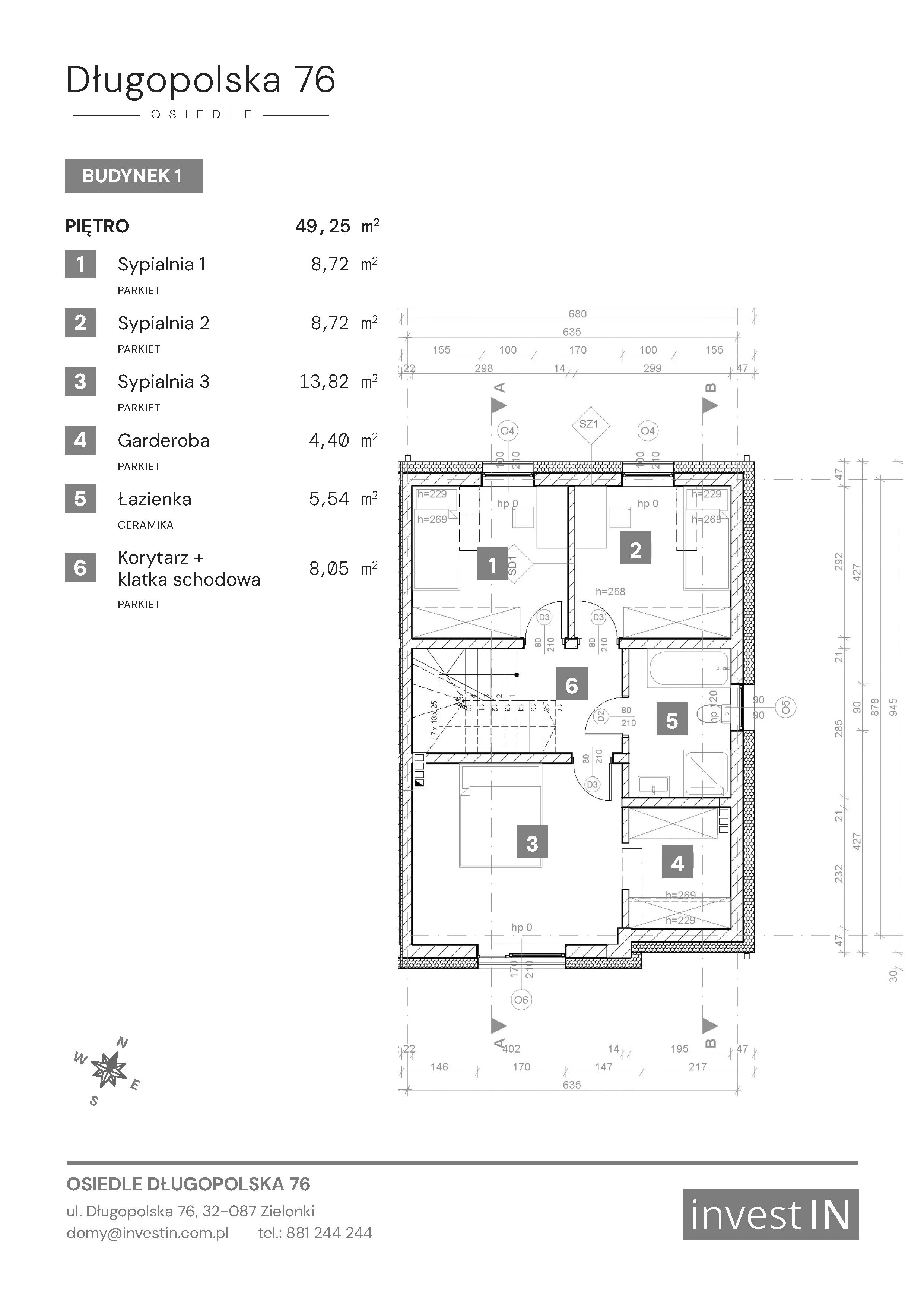 Dom 106,57 m², oferta nr 1, Osiedle Długopolska 76, Zielonki, ul. Długopolska 76