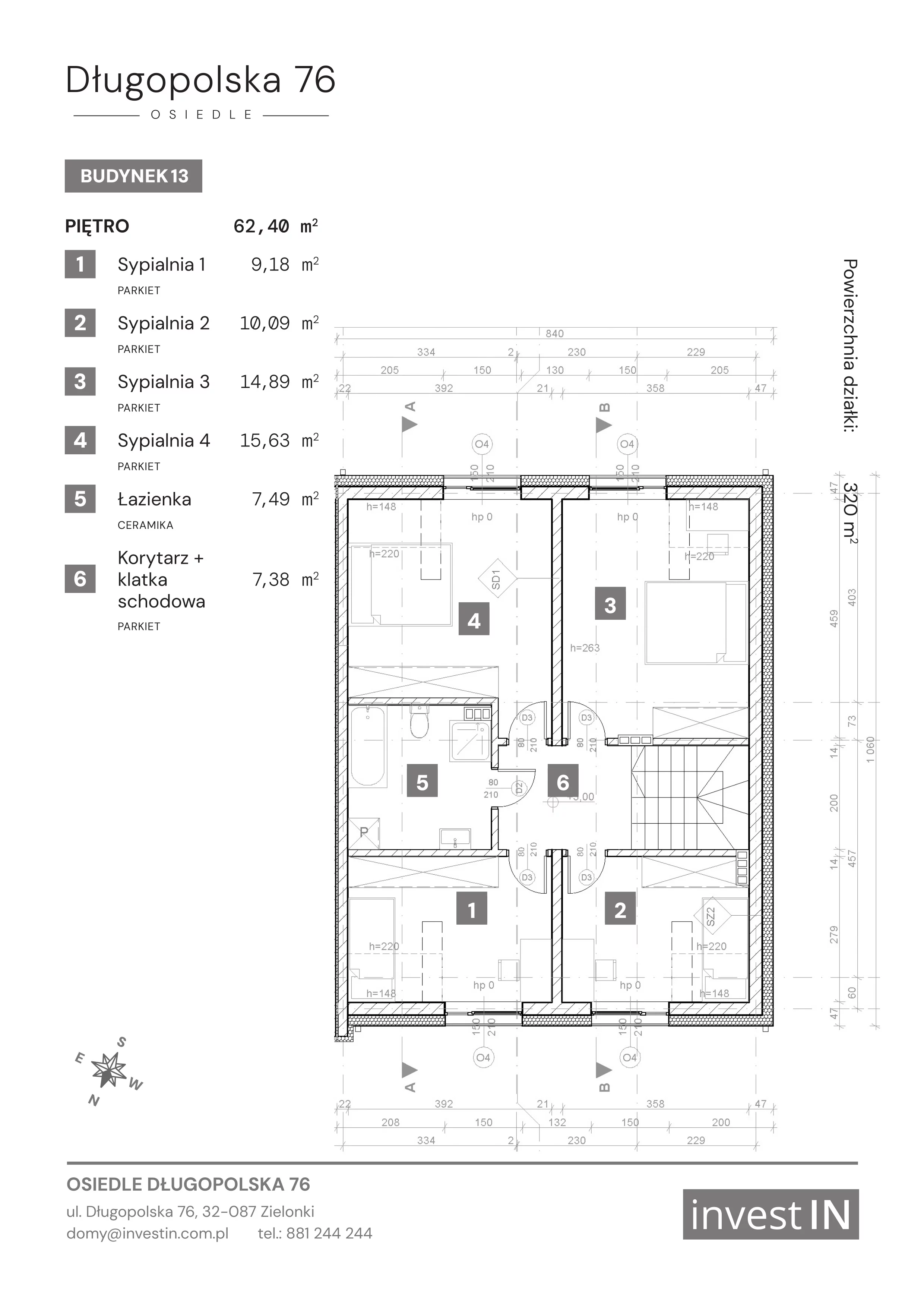Dom 130,39 m², oferta nr 13, Osiedle Długopolska 76, Zielonki, ul. Długopolska 76