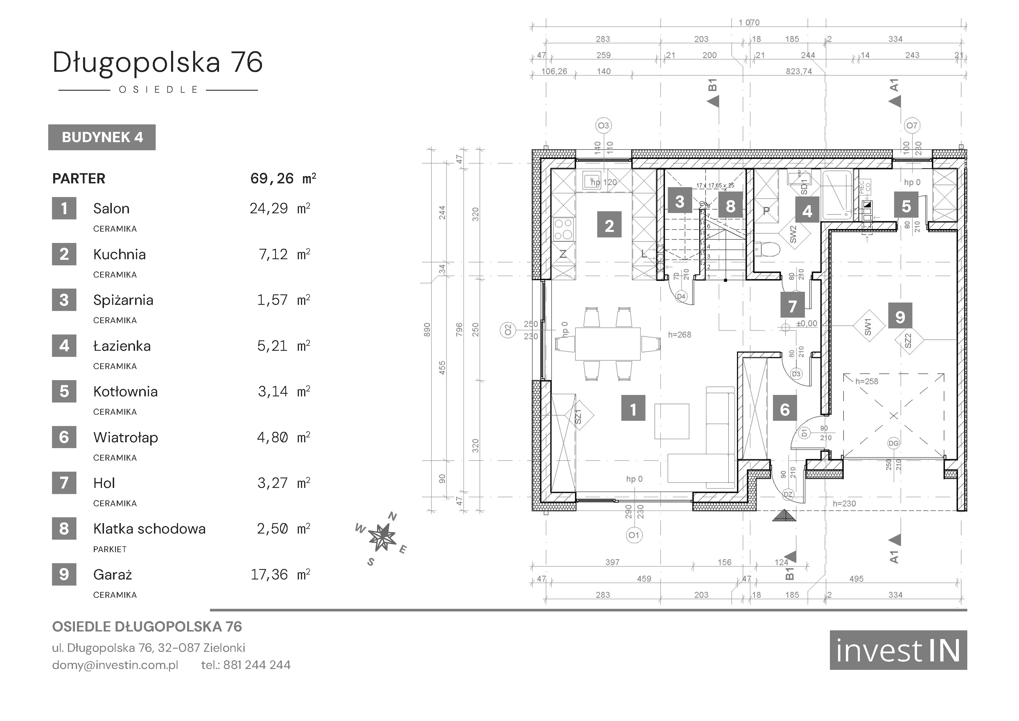 Dom 138,79 m², oferta nr 4, Osiedle Długopolska 76, Zielonki, ul. Długopolska 76