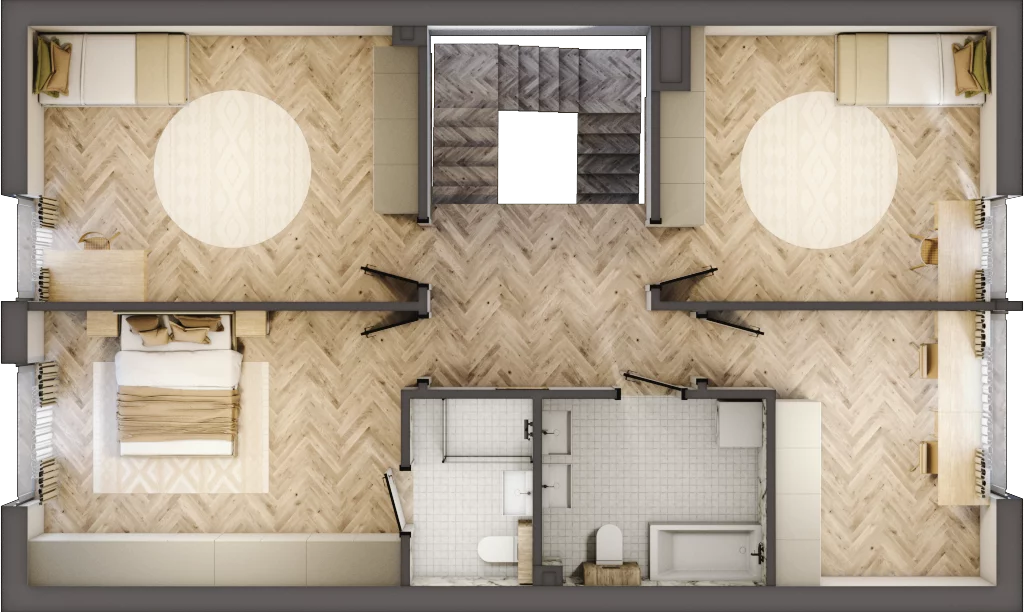 Dom i rezydencja 158,74 m², oferta nr 7, Majo Residence, Kraków, Zwierzyniec, Olszanica, ul. Jadwigi Majówny 84