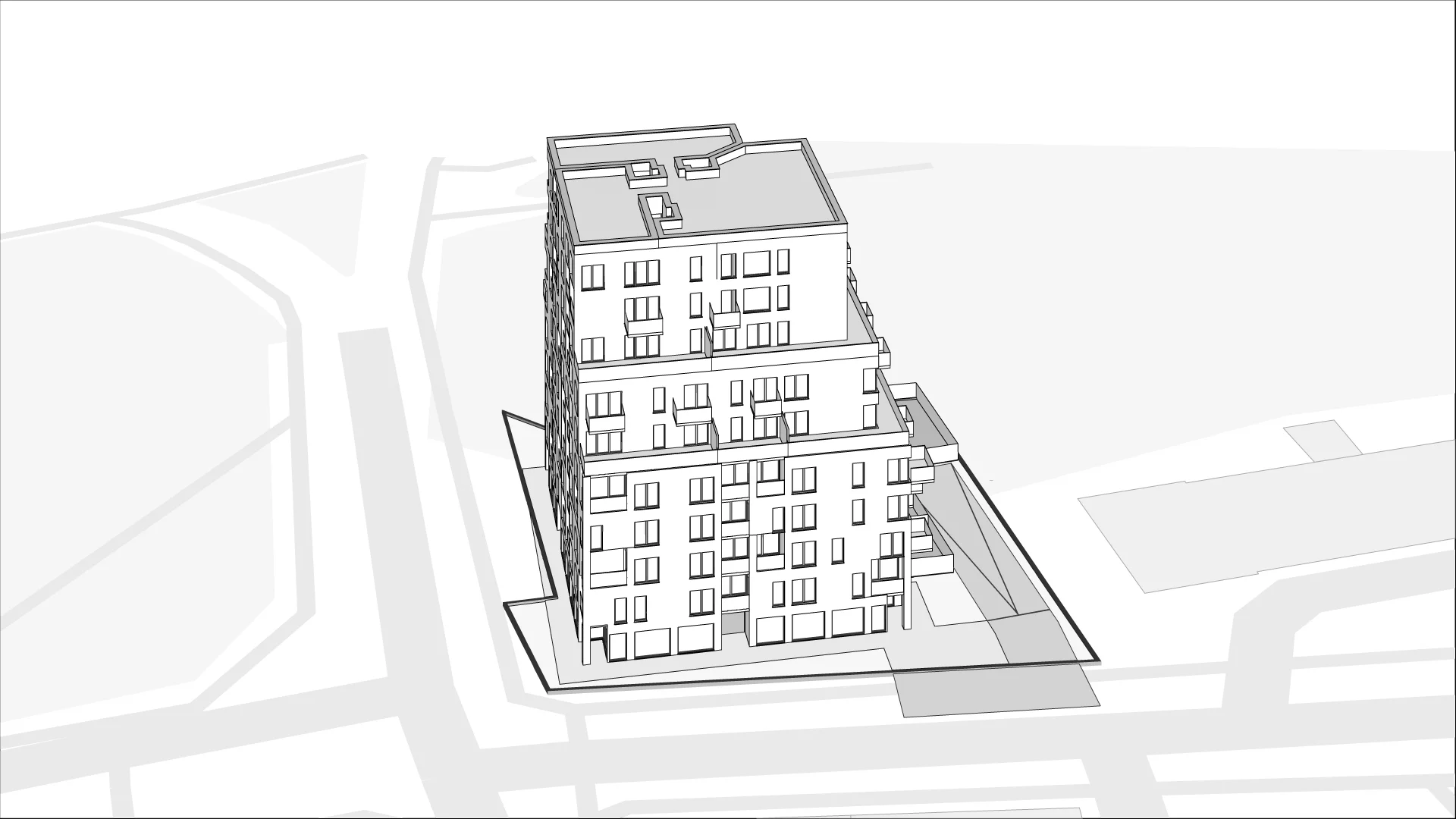 Wirtualna makieta 3D apartamentu 54.39 m², 52