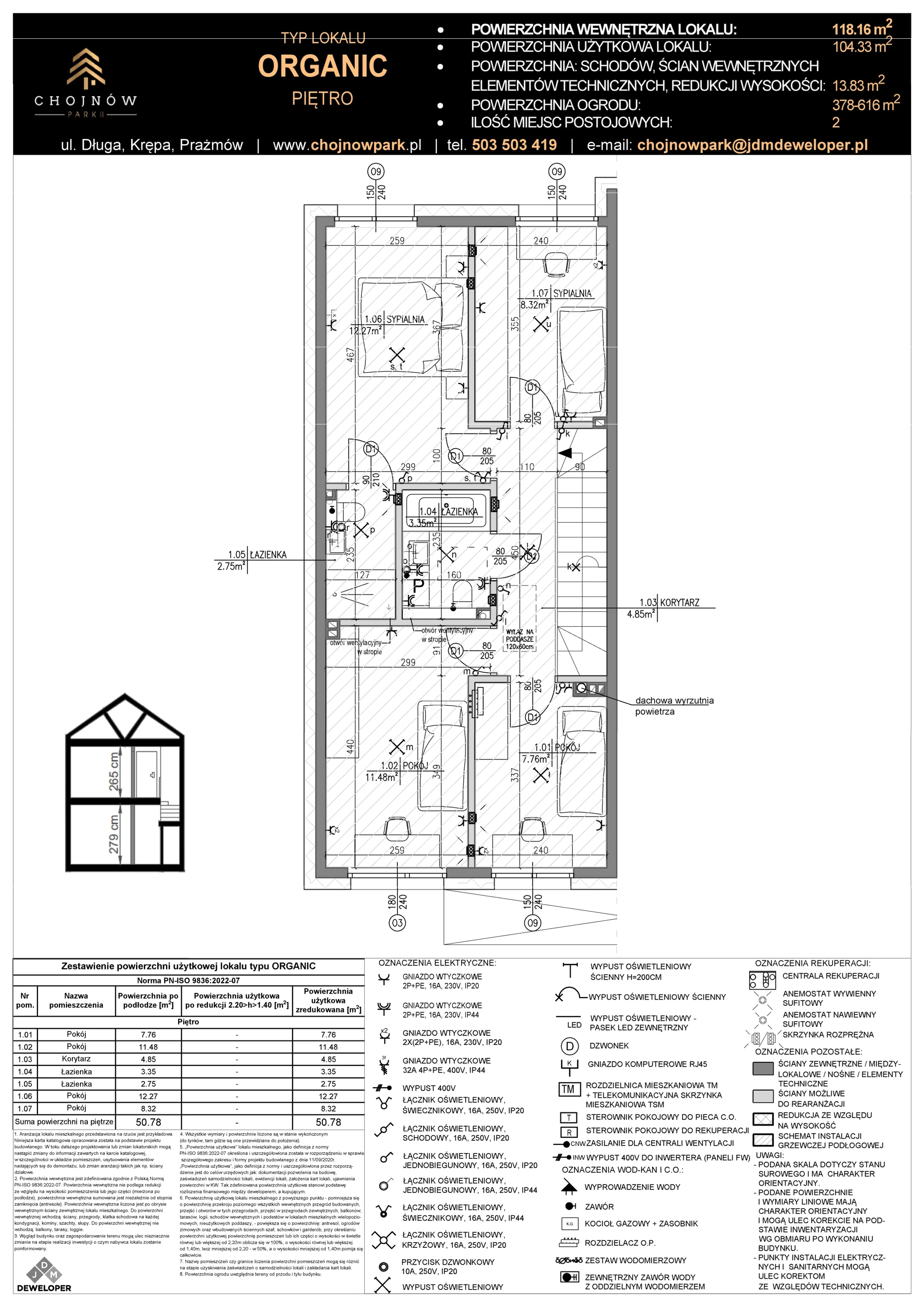 Dom 119,00 m², oferta nr J1-1, Chojnów Park II, Krępa, ul. Długa