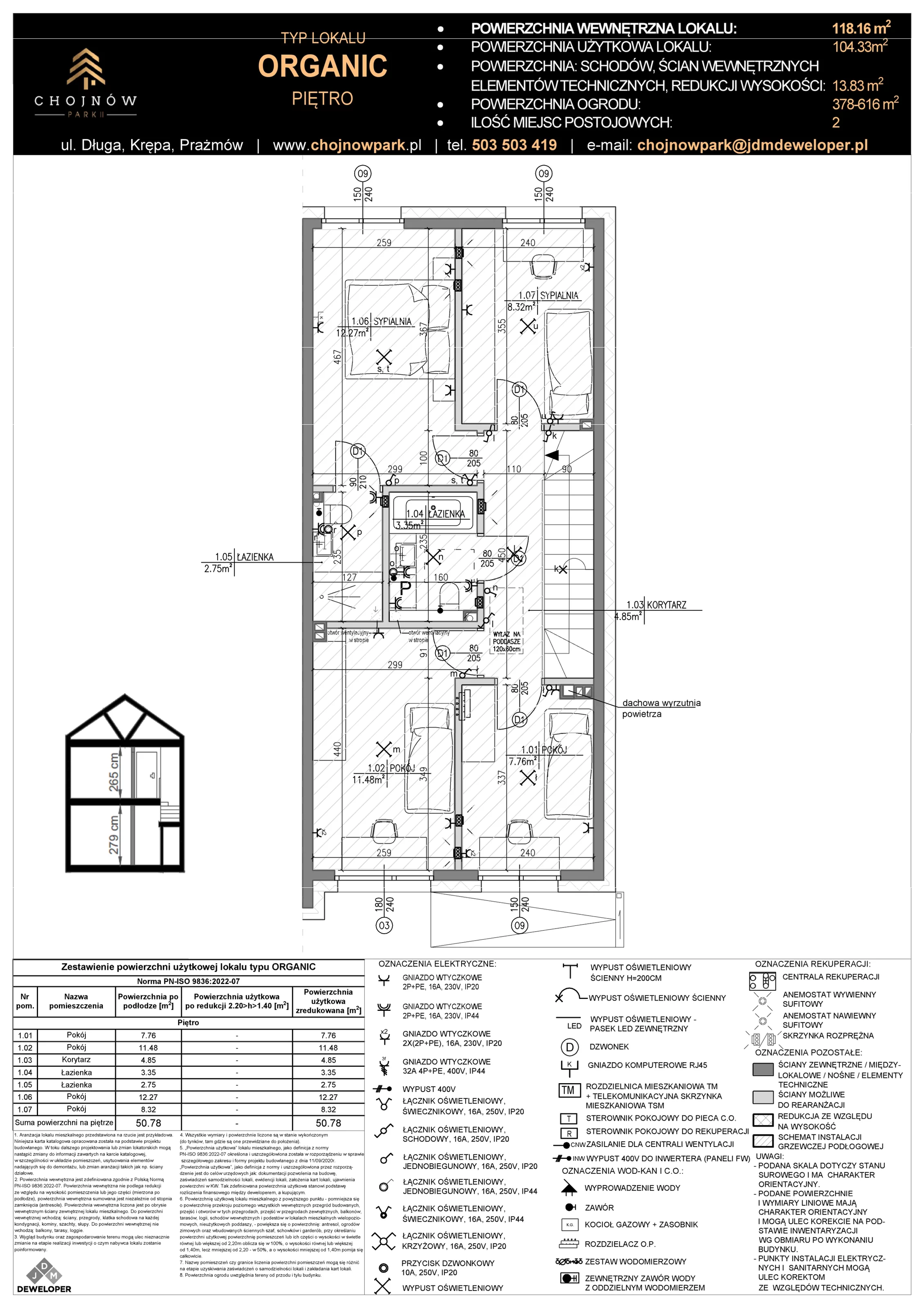 Dom 119,00 m², oferta nr J1-2, Chojnów Park II, Krępa, ul. Długa