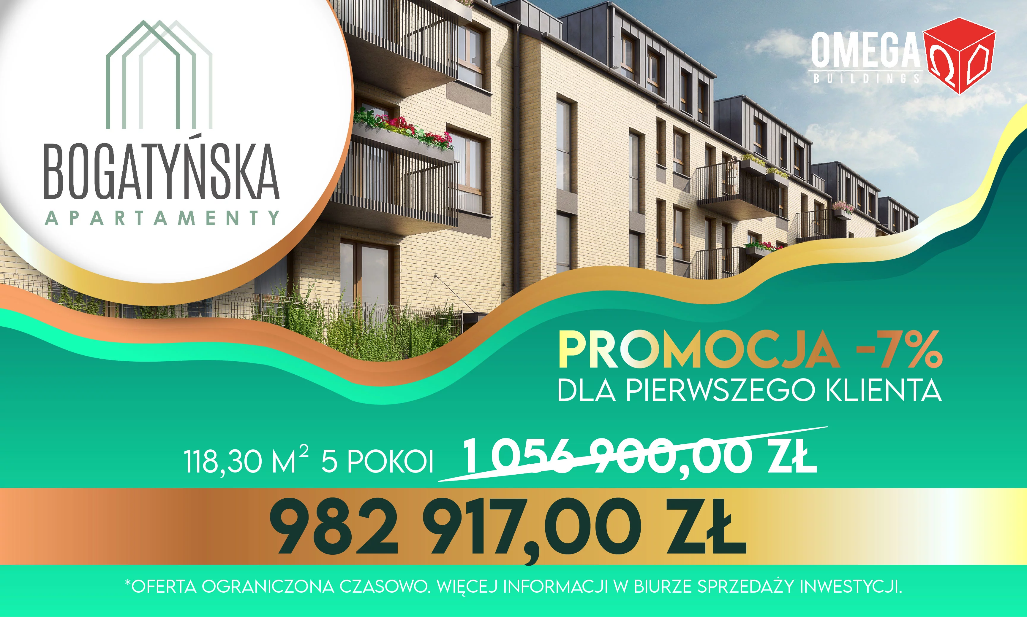 Mieszkanie, 113,02 m², 5 pokoi, 2 piętro, oferta nr A1.2.15