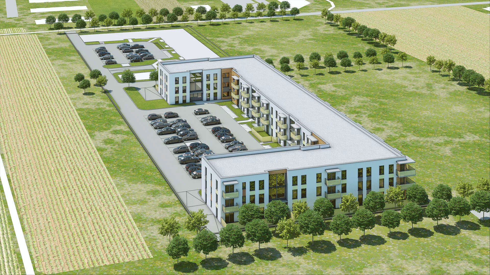 Nowe Mieszkanie, 58,82 m², 3 pokoje, parter, oferta nr B 9-1