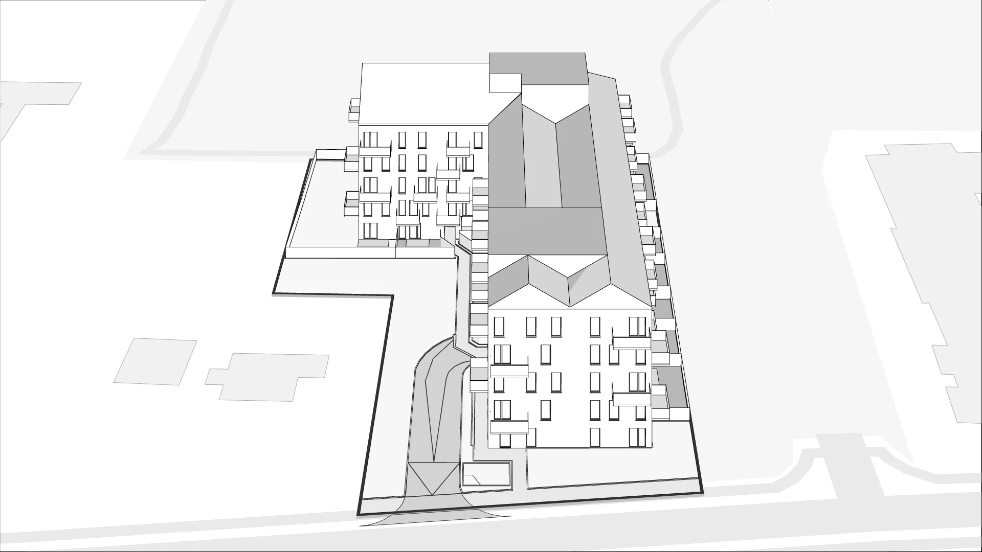 Wirtualna makieta 3D inwestycji Osiedle Terminus