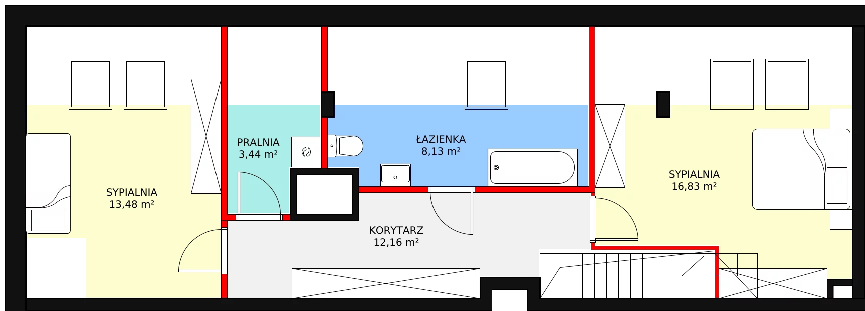 Apartament 137,24 m², piętro 4, oferta nr 54, Osiedle Terminus, Piastów, ul. Bodycha 122