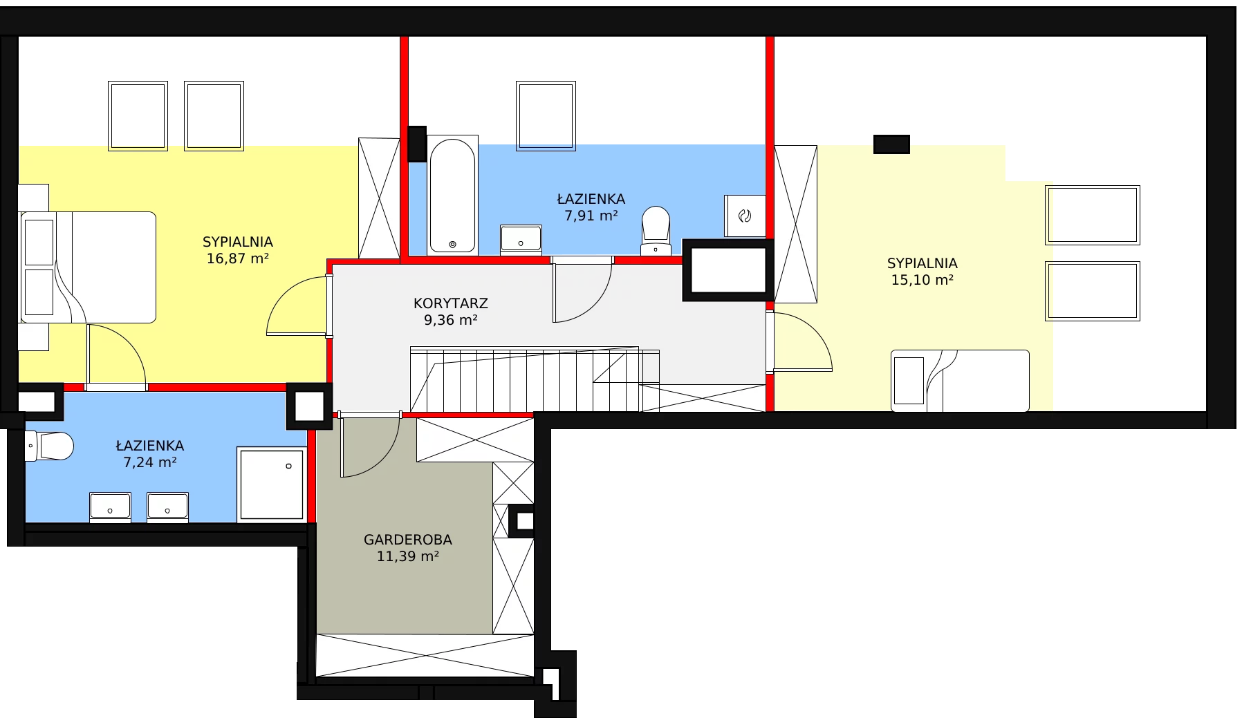 6 pokoi, apartament 154,16 m², piętro 4, oferta nr 53, Osiedle Terminus, Piastów, ul. Bodycha 122