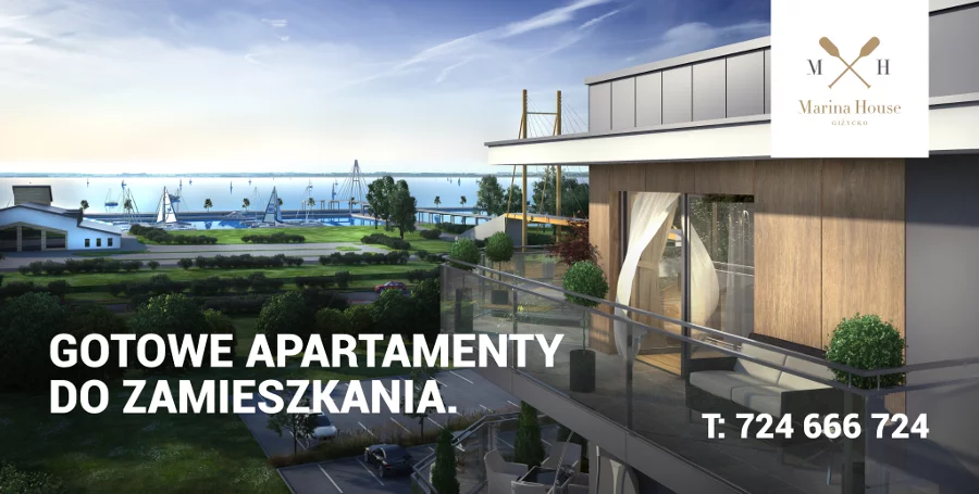 Apartamenty Marina House Giżycko ul. Szantowa 4