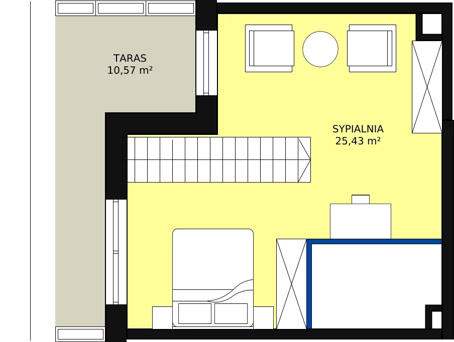 3 pokoje, apartament 65,43 m², piętro 4, oferta nr M-19, Ultra Marina, Ełk, Jeziorna, ul. bp. Edwarda Samsela 3