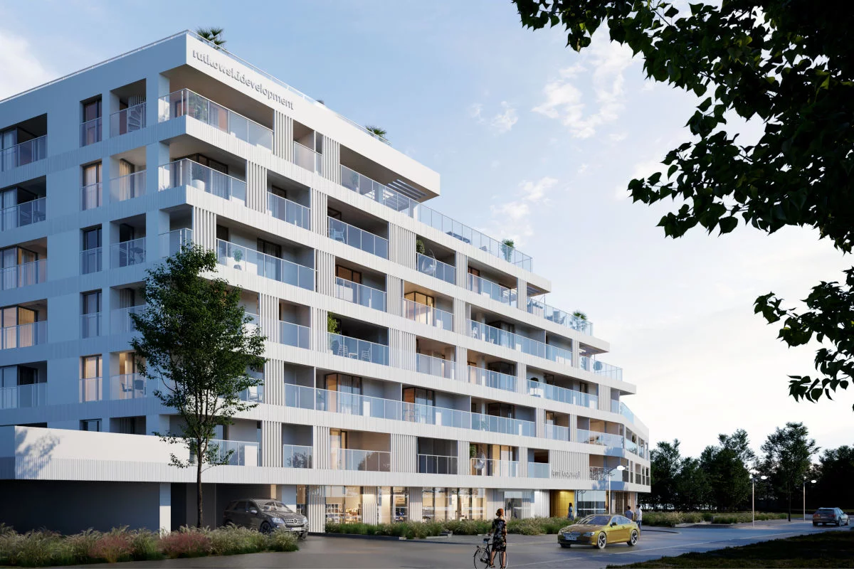 Wave - Etap 2, nowe apartamenty, Rutkowski Development, ul. Armii Krajowej, Giżycko